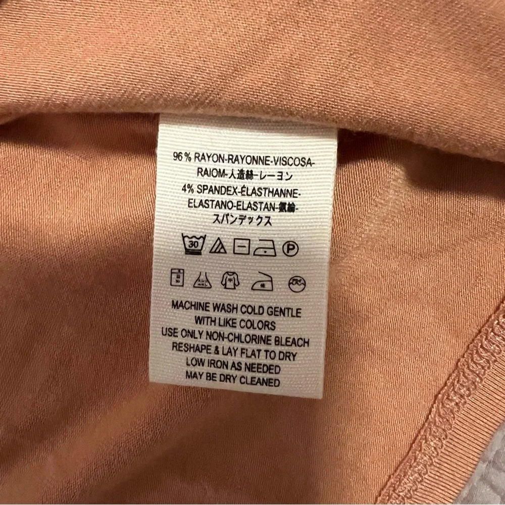 We The Free Tan Off-Shoulder Top bell Sleeves Birds of Paradise - Picture 6 of 8